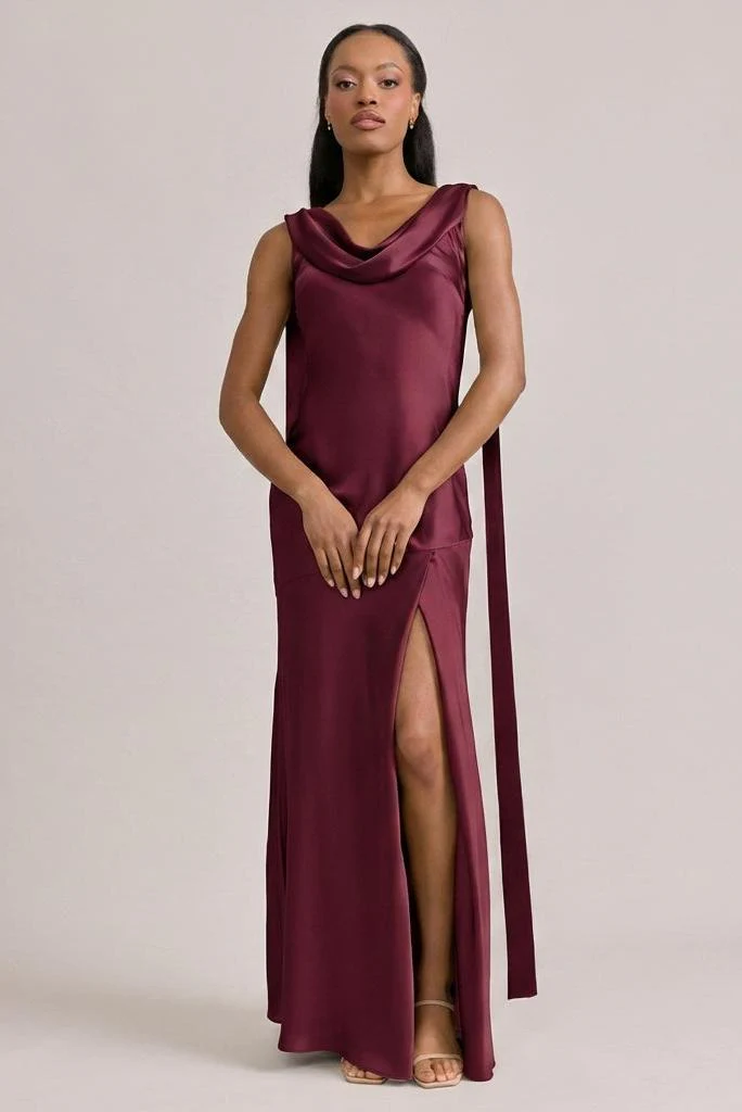 Dani Satin Dress | Made To Order - Image 18