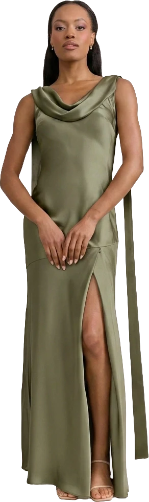 Dani Satin Dress | Made To Order - Image 183