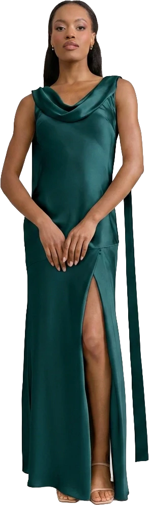 Dani Satin Dress | Made To Order - Image 191