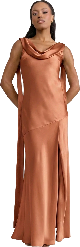 Dani Satin Dress | Made To Order - Image 192