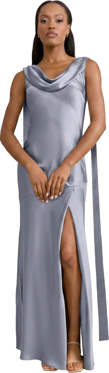 Dani Satin Dress | Made To Order - Image 195