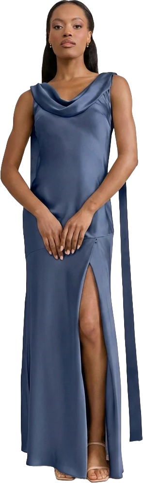 Dani Satin Dress | Made To Order - Image 200
