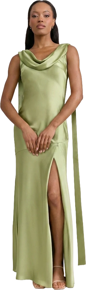 Dani Satin Dress | Made To Order - Image 205