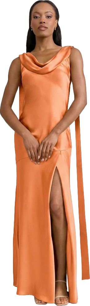 Dani Satin Dress | Made To Order - Image 221