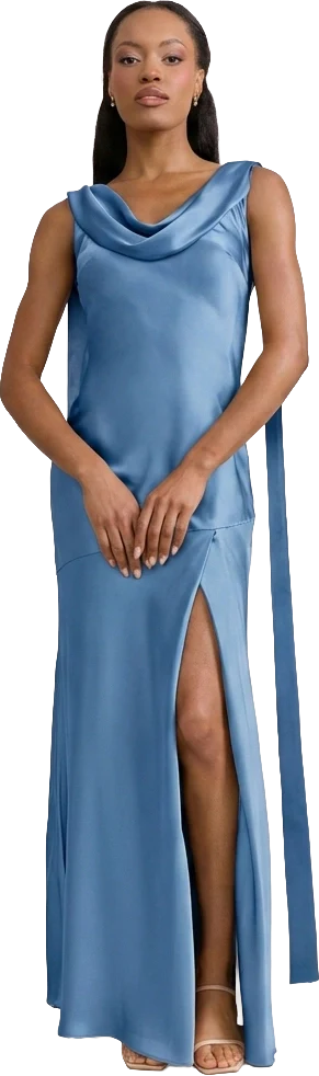Dani Satin Dress | Made To Order - Image 225
