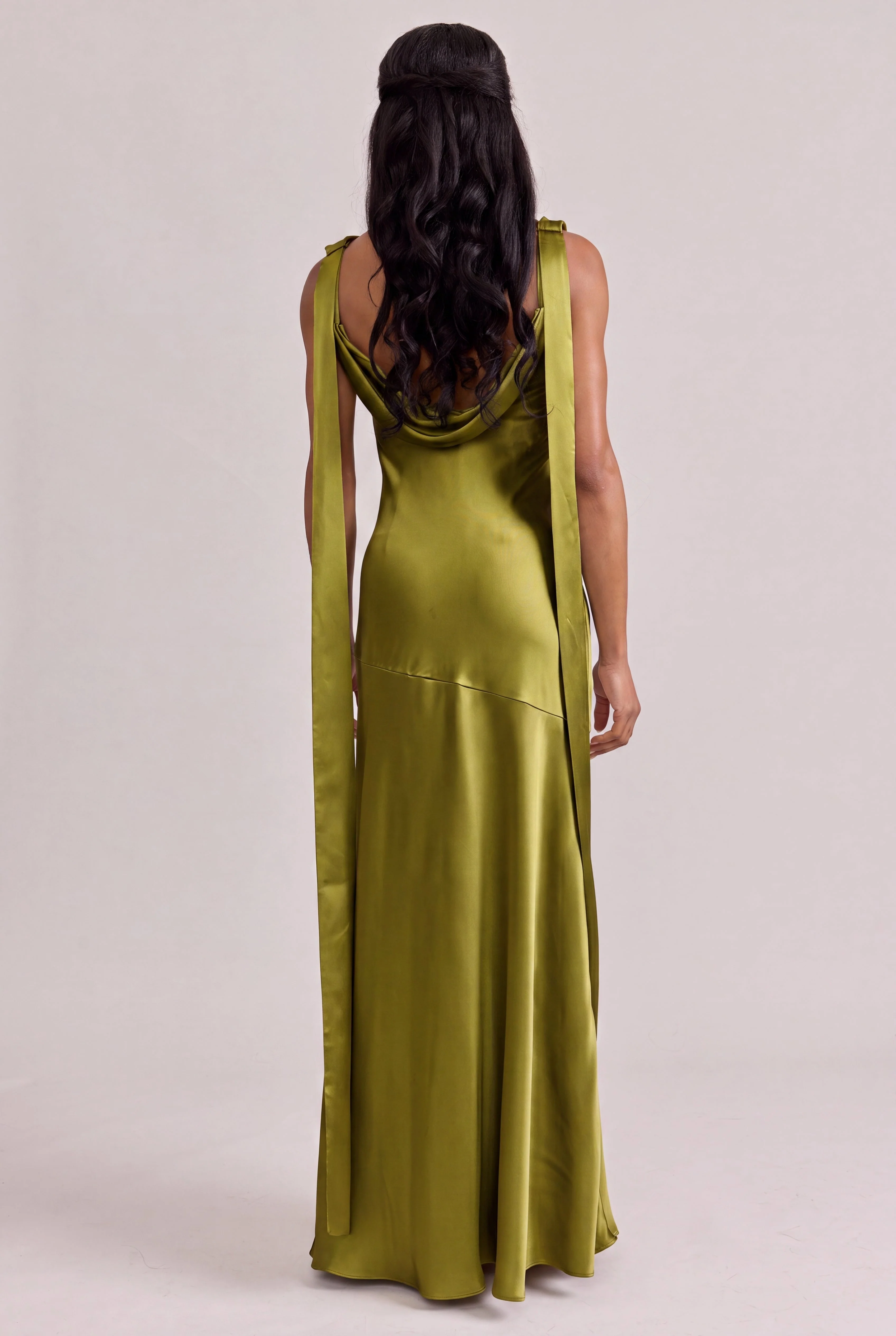 Dani Satin Dress | Made To Order - Image 232