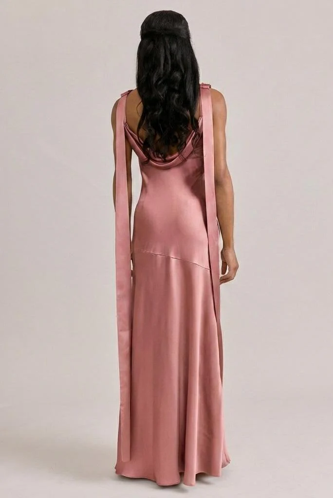 Dani Satin Dress | Made To Order - Image 34