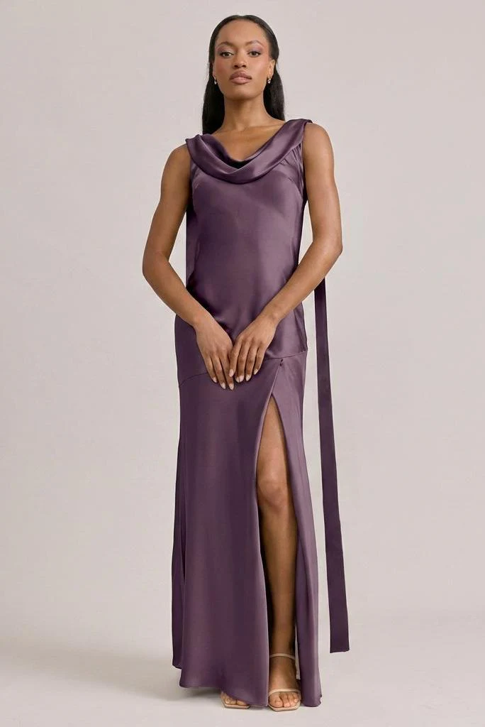 Dani Satin Dress | Made To Order - Image 36