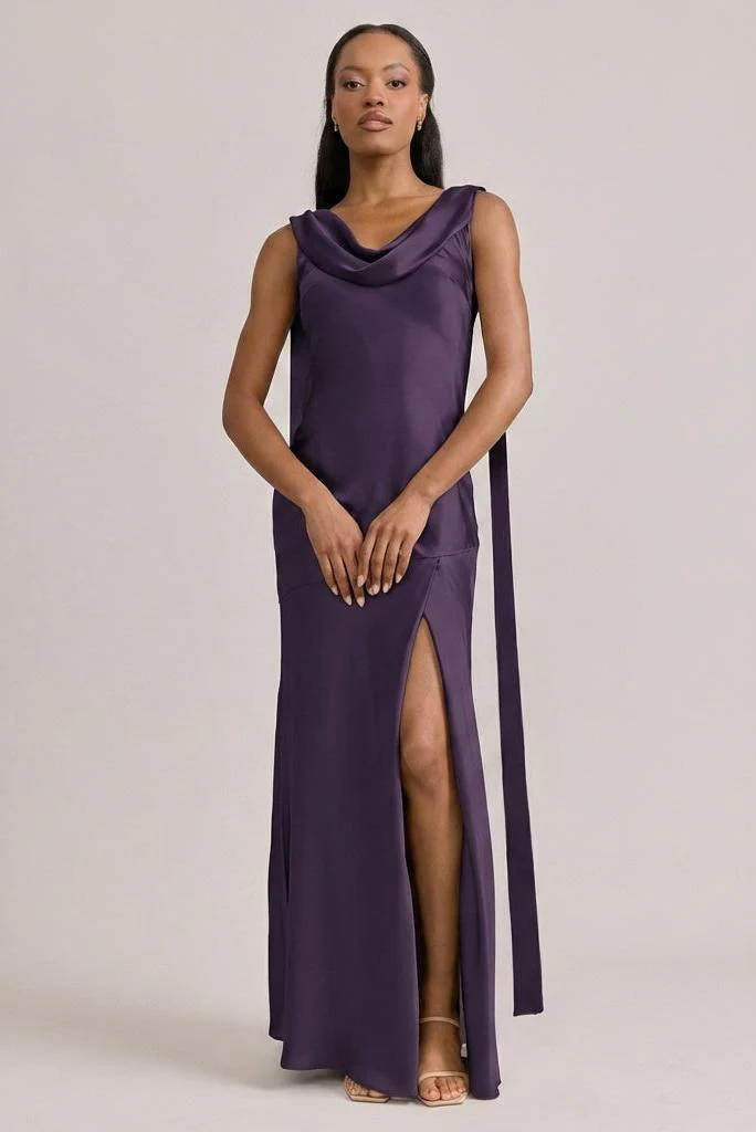 Dani Satin Dress | Made To Order - Image 39