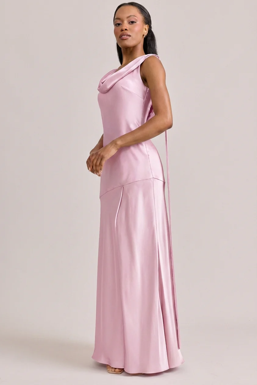 Dani Satin Dress | Made To Order - Image 4
