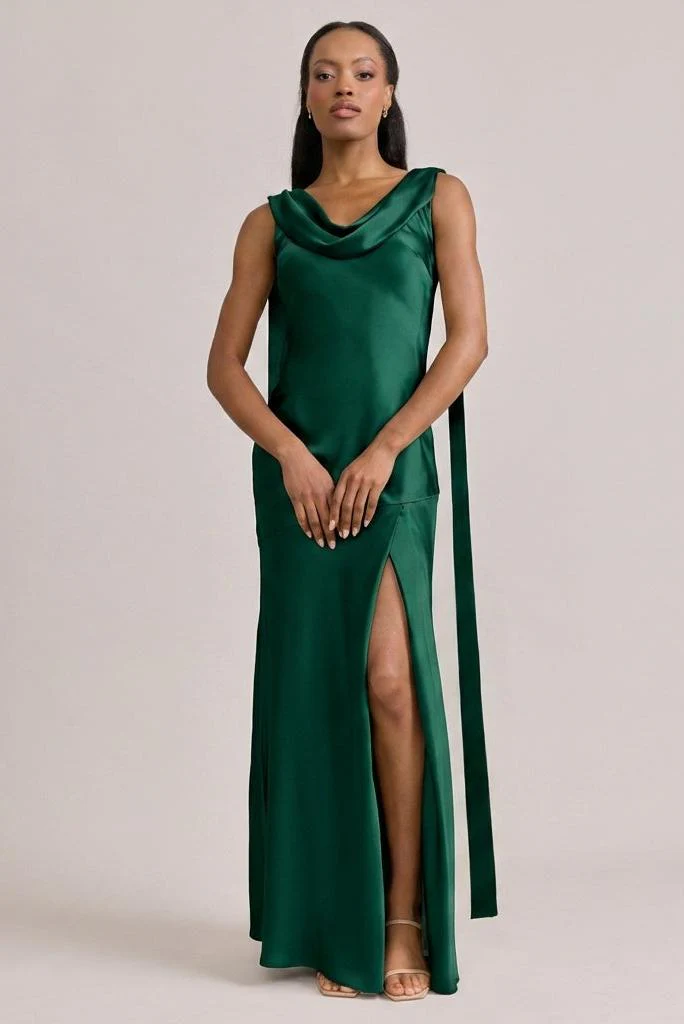 Dani Satin Dress | Made To Order - Image 42