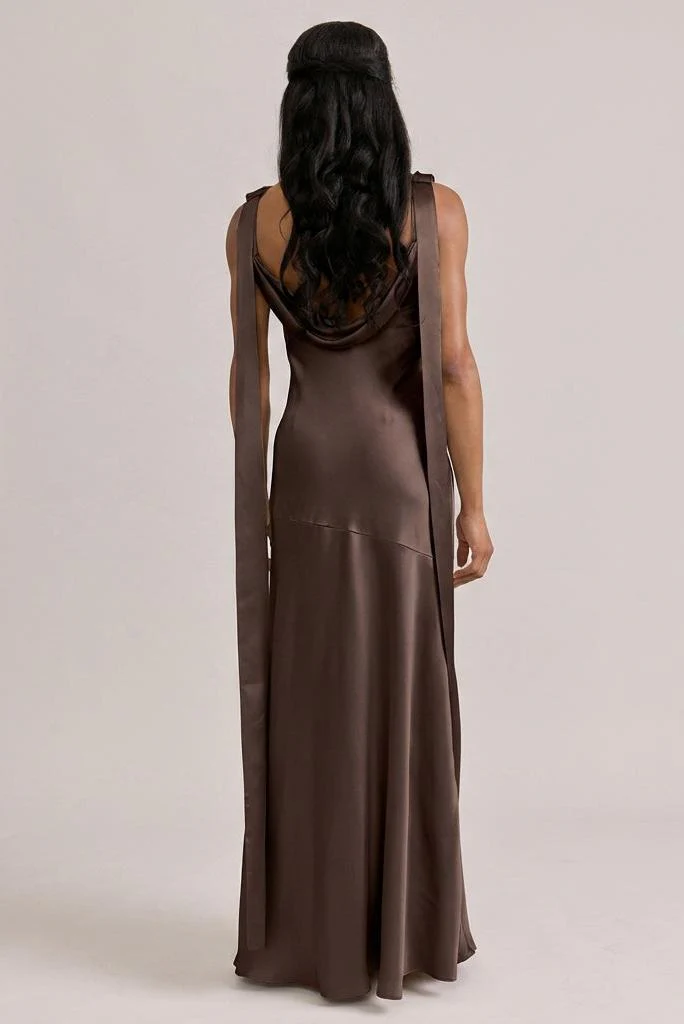 Dani Satin Dress | Made To Order - Image 46