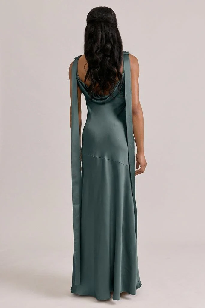 Dani Satin Dress | Made To Order - Image 49