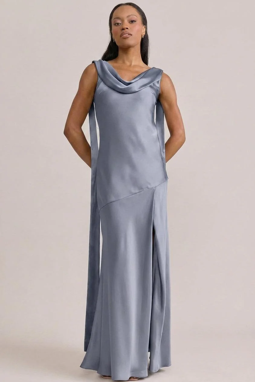 Dani Satin Dress | Made To Order - Image 53