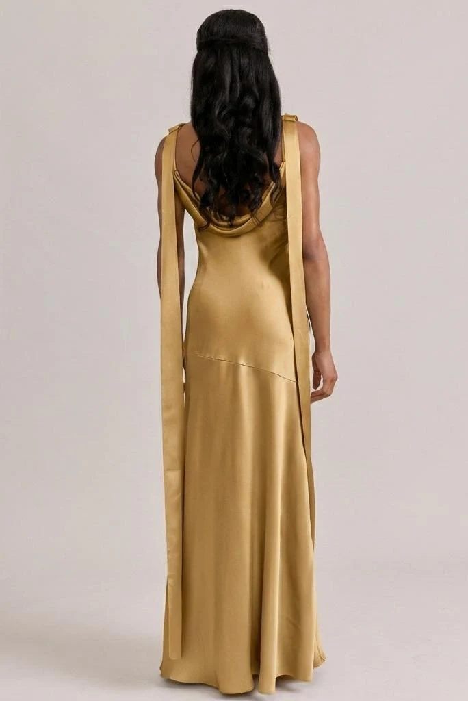 Dani Satin Dress | Made To Order - Image 58