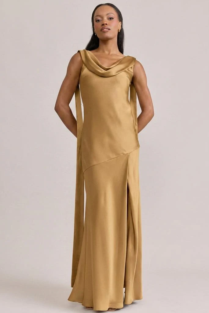 Dani Satin Dress | Made To Order - Image 59