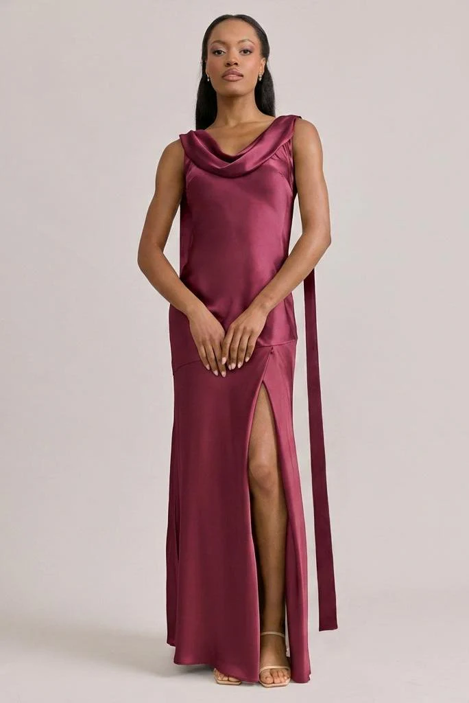 Dani Satin Dress | Made To Order - Image 6