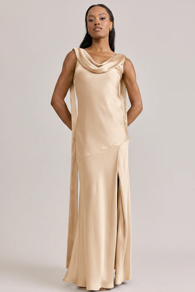 Dani Satin Dress | Made To Order - Image 62