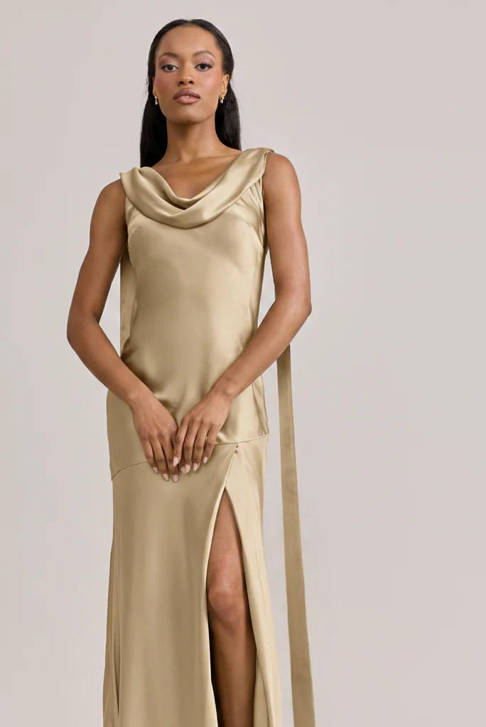 Dani Satin Dress | Made To Order - Image 63