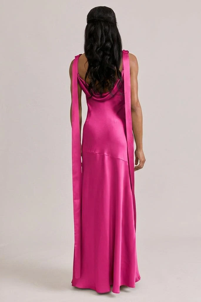 Dani Satin Dress | Made To Order - Image 67