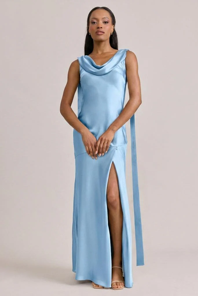 Dani Satin Dress | Made To Order - Image 72
