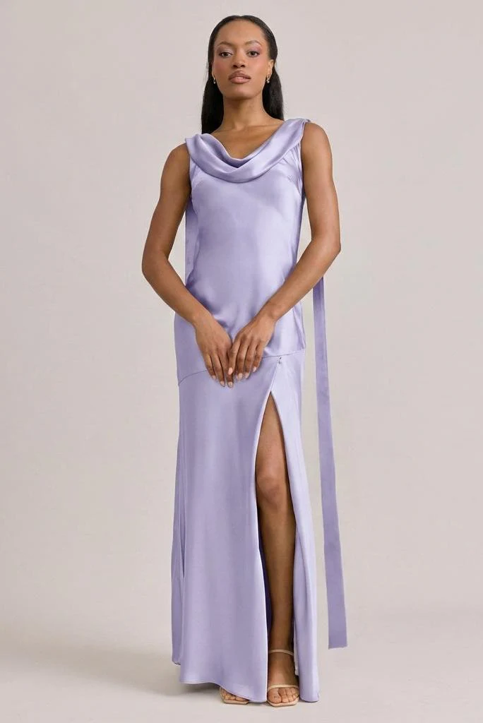 Dani Satin Dress | Made To Order - Image 75