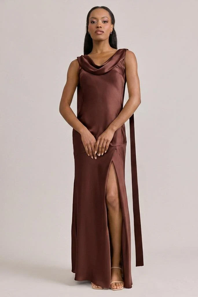 Dani Satin Dress | Made To Order - Image 81