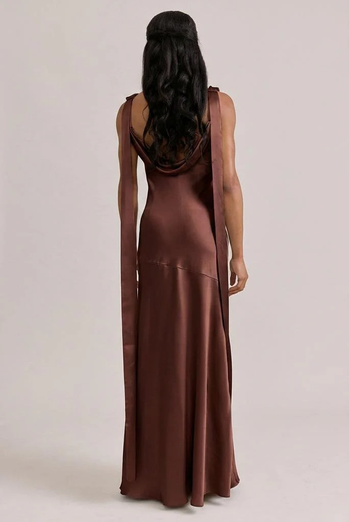 Dani Satin Dress | Made To Order - Image 82
