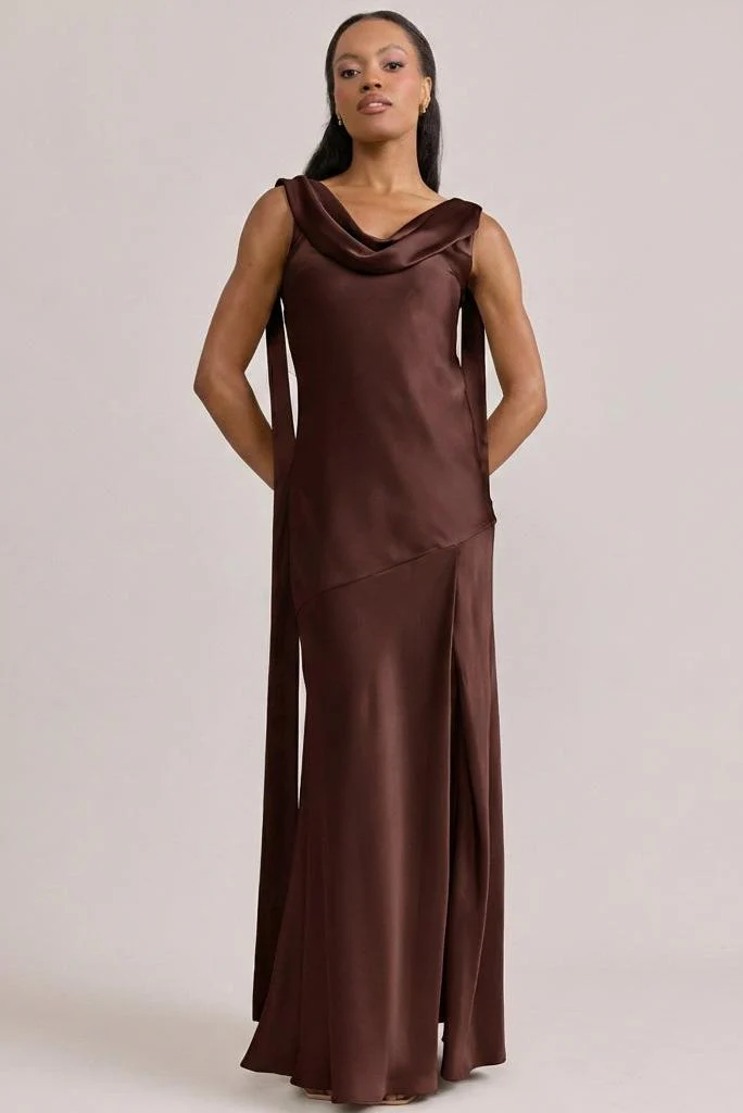 Dani Satin Dress | Made To Order - Image 83
