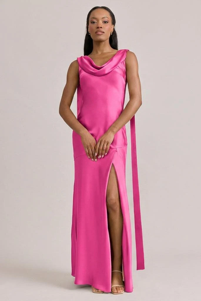Dani Satin Dress | Made To Order - Image 84