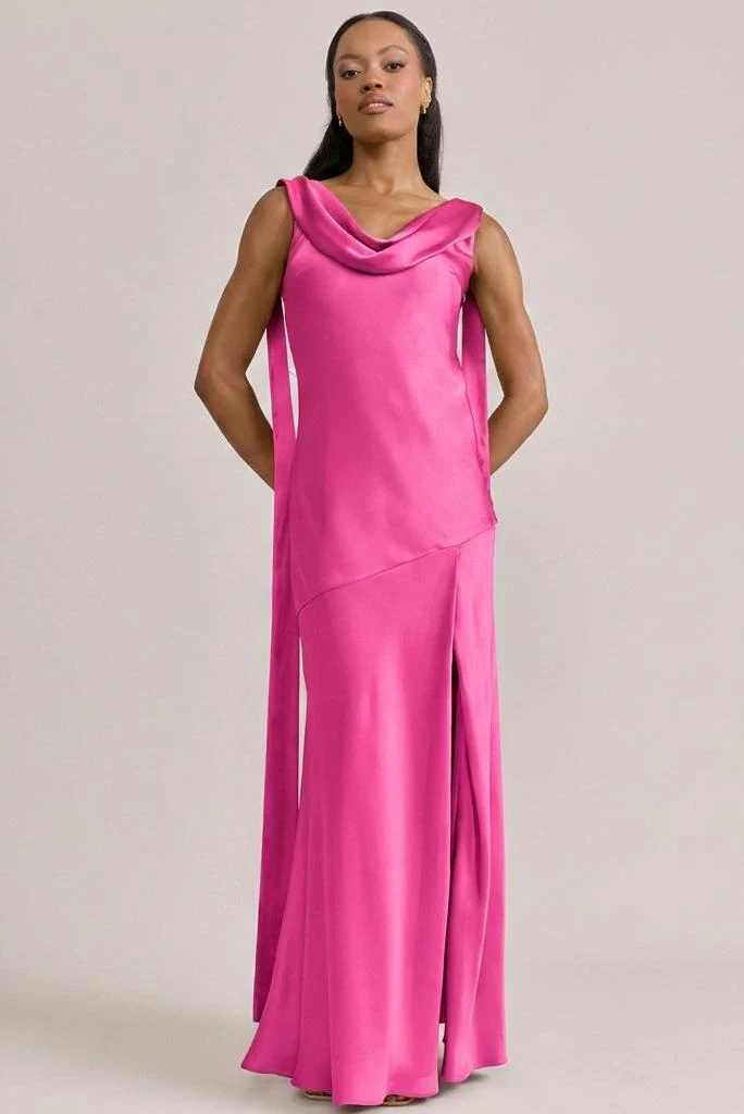 Dani Satin Dress | Made To Order - Image 86