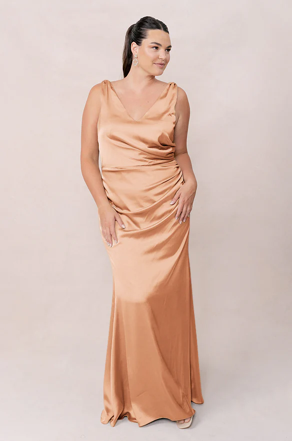 Dawson Satin Dress | Made To Order - Image 116