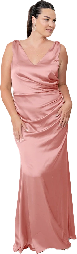 Dawson Satin Dress | Made To Order - Image 16