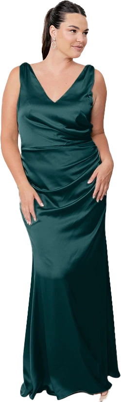 Dawson Satin Dress | Made To Order - Image 19