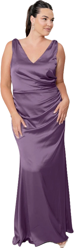 Dawson Satin Dress | Made To Order - Image 23