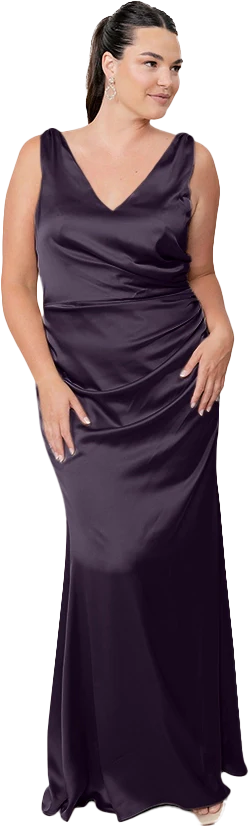 Dawson Satin Dress | Made To Order - Image 24