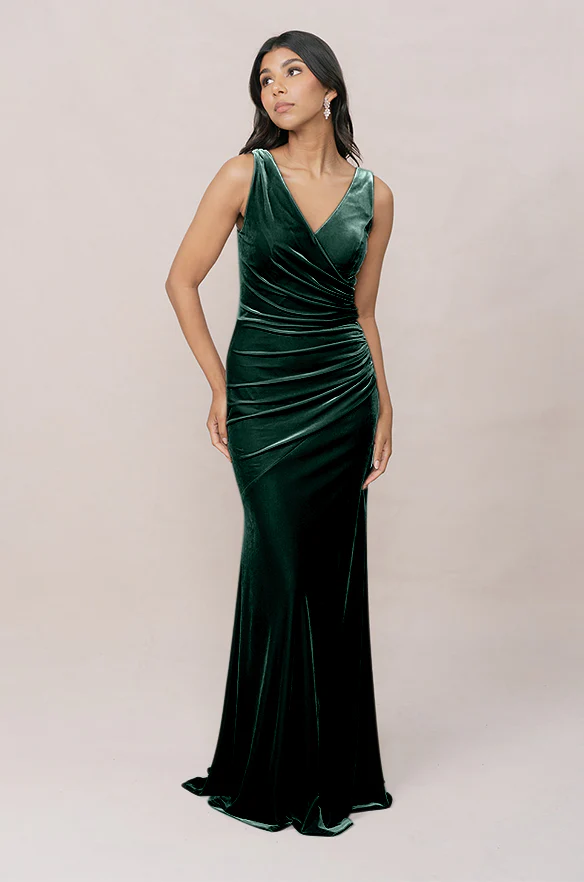 Dawson Velvet Dress | Made To Order - Image 44