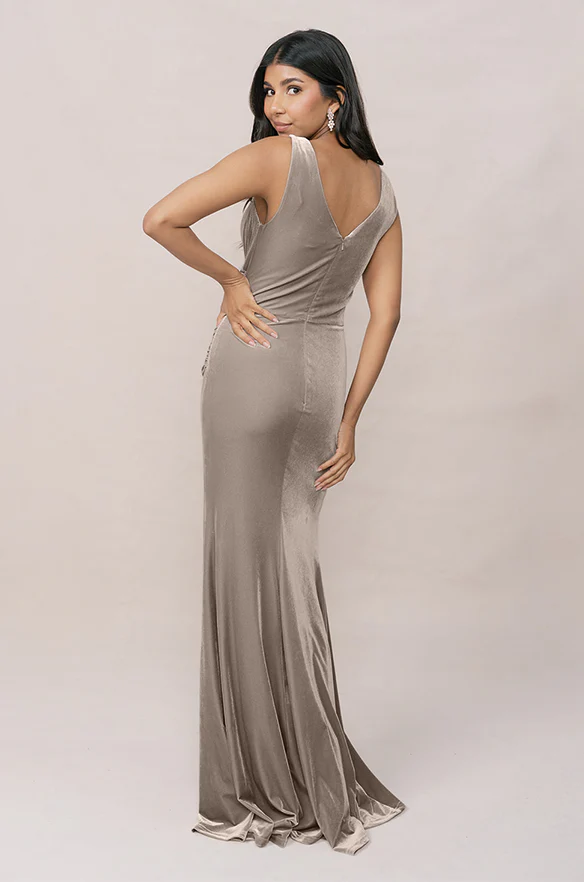 Dawson Velvet Dress | Made To Order - Image 69