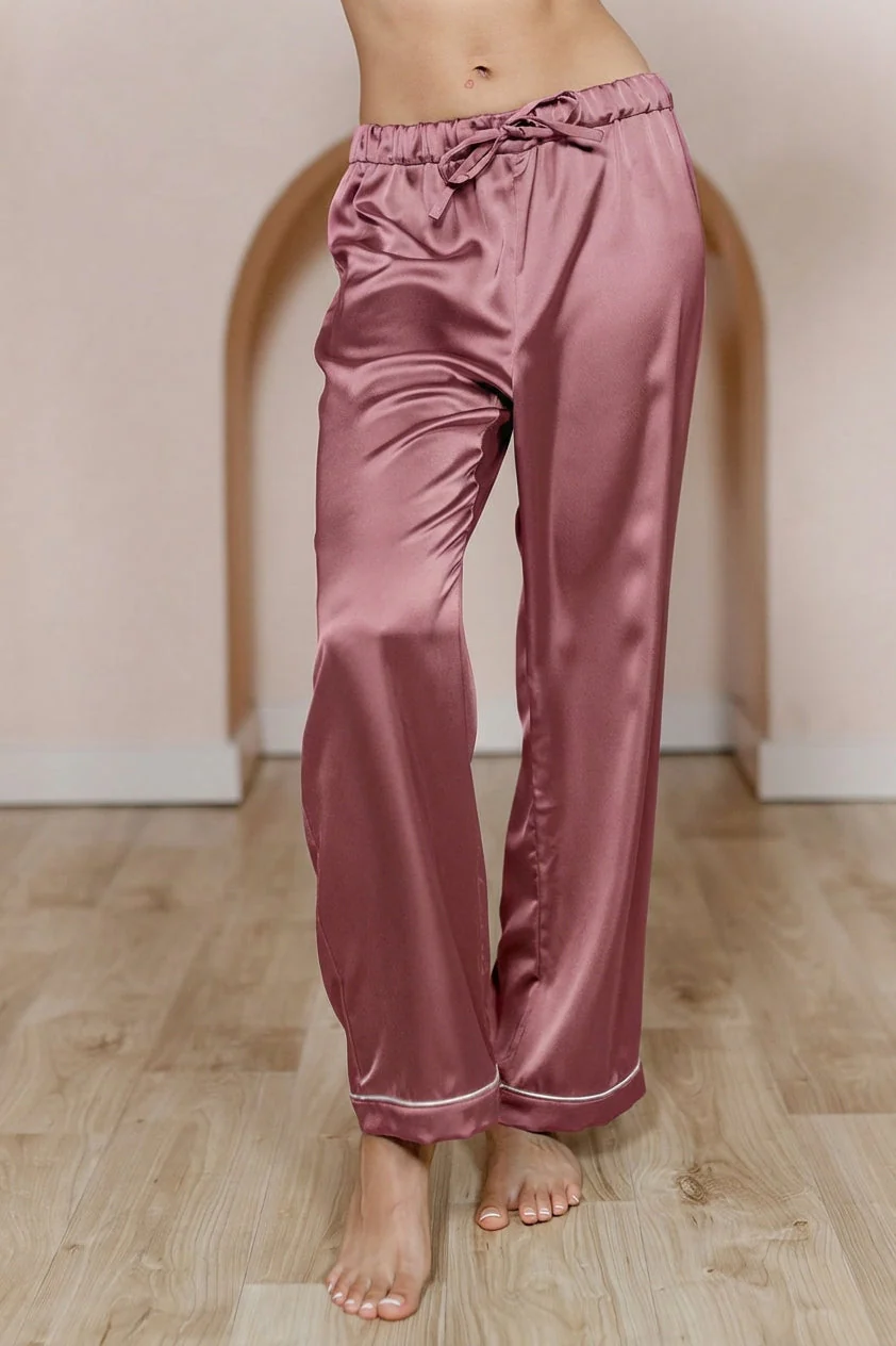 Daybreak Satin Sleep Pants | Made To Order - Image 71