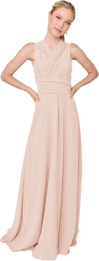 Devan Convertible Chiffon Dress | Made To Order - Image 10