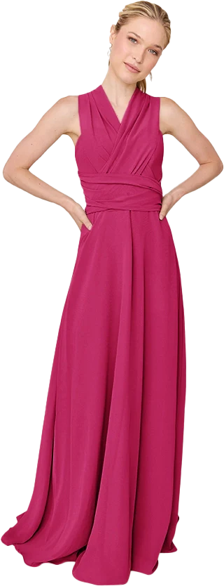 Devan Convertible Chiffon Dress | Made To Order - Image 24