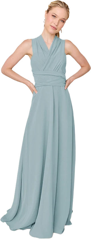 Devan Convertible Chiffon Dress | Made To Order - Image 35