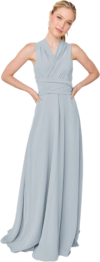 Devan Convertible Chiffon Dress | Made To Order - Image 47