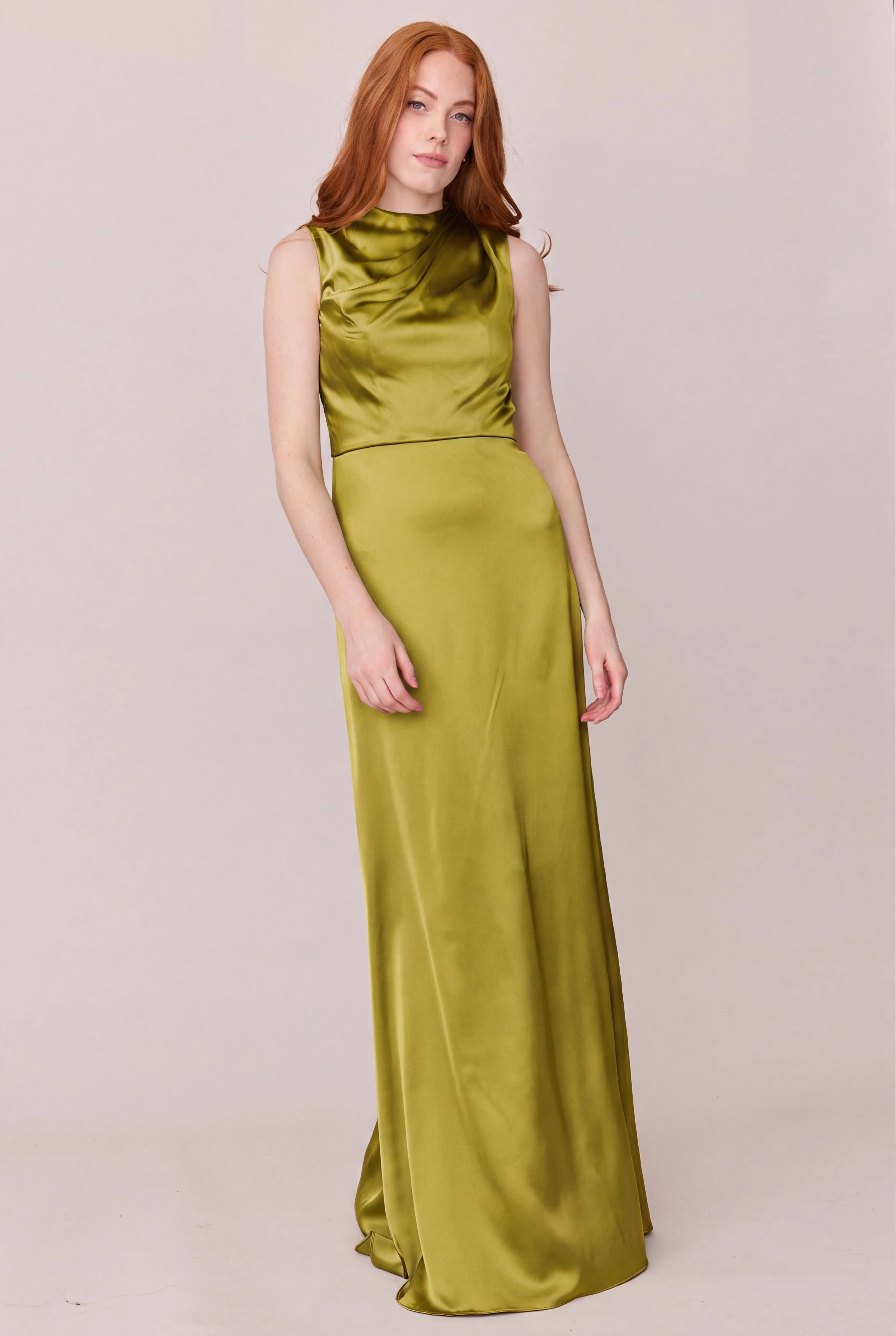 Diana Satin Dress | Made To Order - Image 182