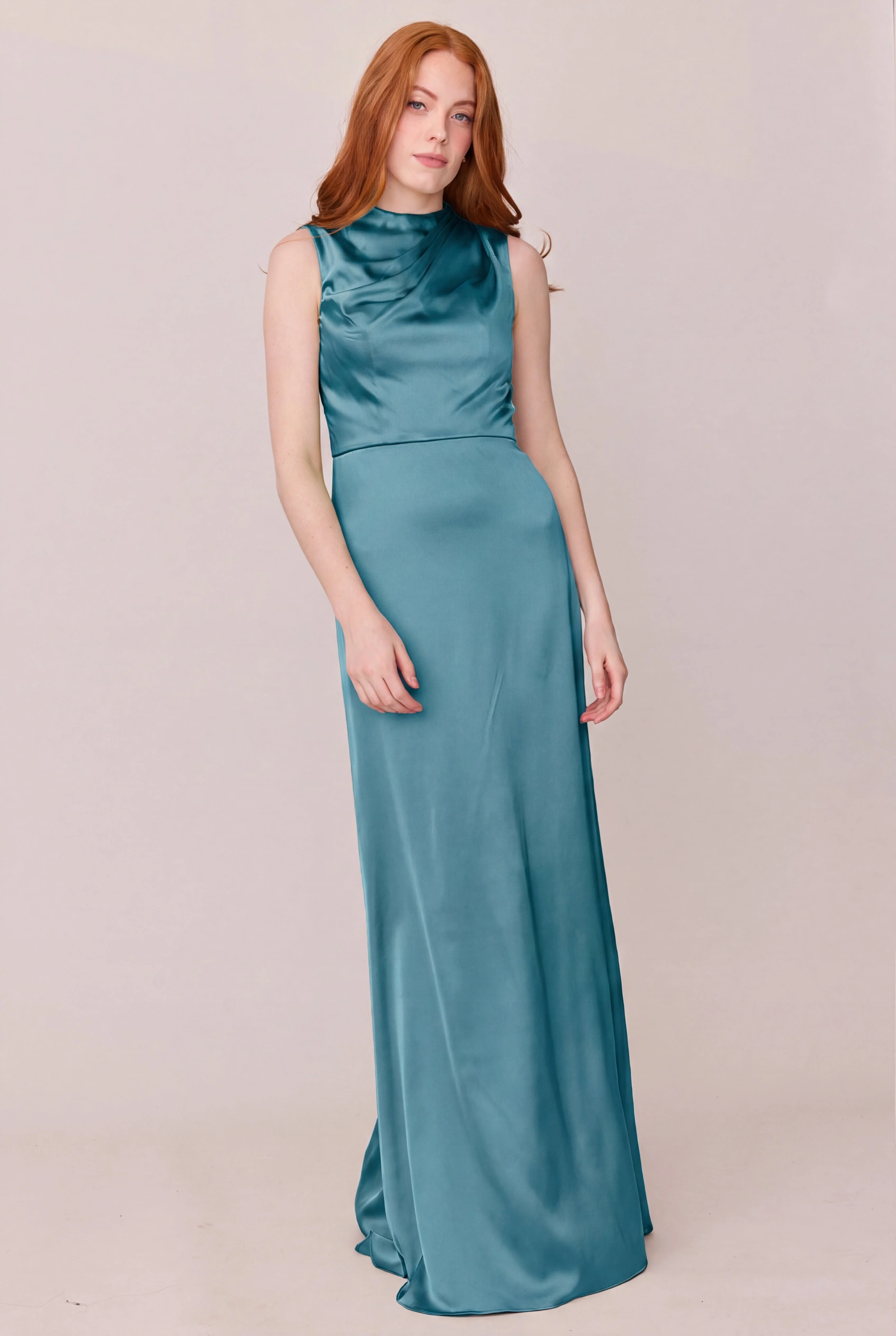 Diana Satin Dress | Made To Order - Image 183