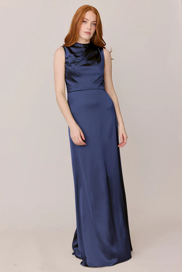 Diana Satin Dress | Made To Order - Image 49