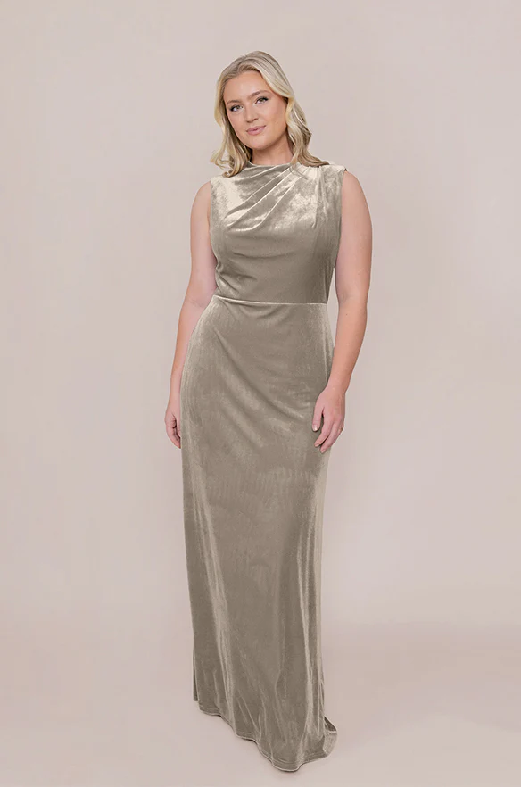 Diana Velvet Dress | Made To Order - Image 23