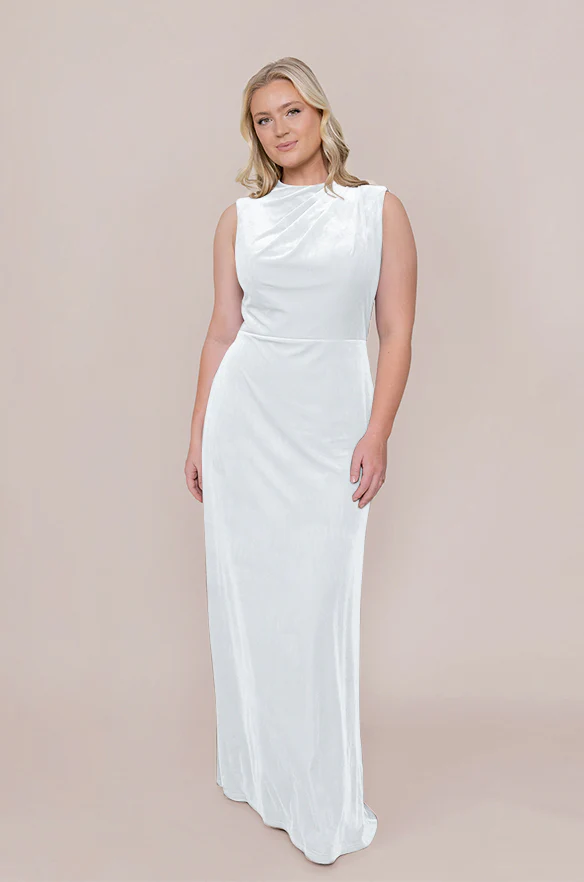 Diana Velvet Dress | Made To Order - Image 25