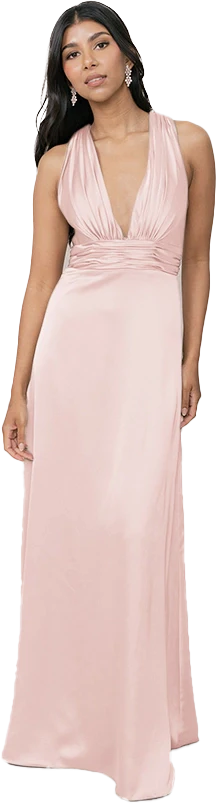 Dylan Satin Dress | Made To Order - Image 106