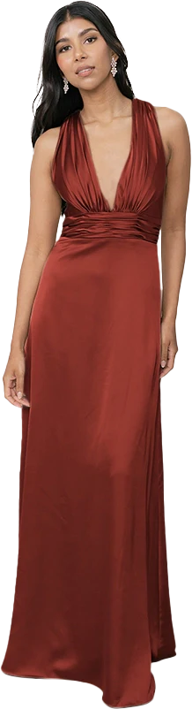 Dylan Satin Dress | Made To Order - Image 142